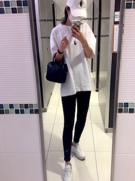 「GYDA（ジェイダ）のアイテム」を使った、 aoさん（レディース・167cm）の夏コーディネート