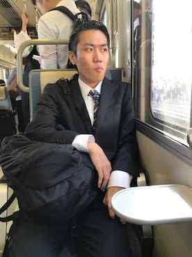 「ANARCHY（アナーキー）のアイテム」を使った、マロニーさん（メンズ・175cm）の秋コーディネート