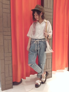 まみたすさん（レディース・152cm）の夏コーディネート