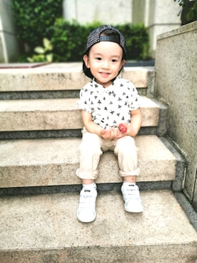 daughter&sonさん(キッズ・90cm)の夏コーディネート