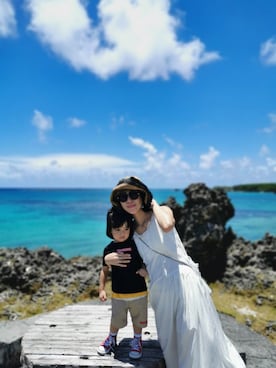 「cotton on（コットンオン）のアイテム」を使った、daughter&sonさん（キッズ・90cm）の夏コーディネート