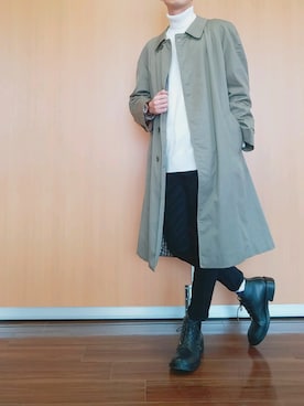 きよさんの（Aquascutum | アクアスキュータム）を使ったコーディネート