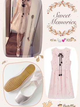 「ballet shoes」｜X2Gさん（レディース・153cm）の夏コーディネート