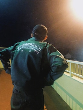「Dickies（ディッキーズ）のアイテム（ブルゾン）」を使った、Tėėさん（メンズ・174cm）の秋コーディネート