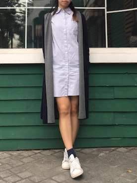 「archives（アルシーヴ）のアイテム（その他アウター）」を使った、saiheylaさん（レディース・162cm）の春コーディネート