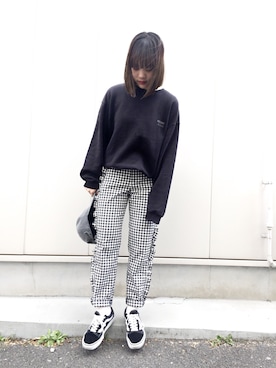 「KENZO（ケンゾー）のアイテム」を使った、fumiさん（レディース・151cm）の春コーディネート