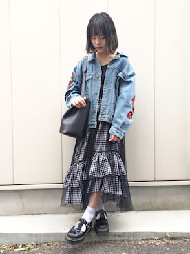 「jumelle」｜fumiさん（レディース・151cm）の春コーディネート