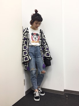 「Another Edition（アナザーエディション）のアイテム」を使った、fumiさん（レディース・151cm）の春コーディネート