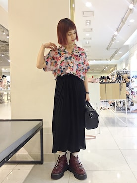 「jouetie（ジュエティ）のアイテム」を使った、fumiさん（レディース・151cm）の夏コーディネート