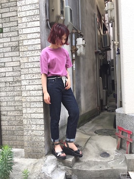 fumiさん（レディース・151cm）の夏コーディネート