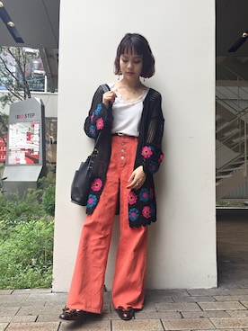 fumiさん（レディース・151cm）の夏コーディネート