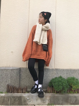 fumiさん（レディース・151cm）の冬コーディネート