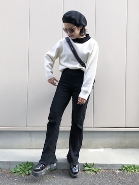 fumiさん（レディース・151cm）の冬コーディネート