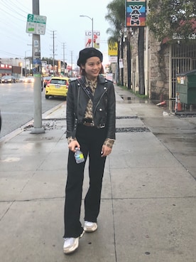 「agnes b.（アニエスベー）のアイテム（バッグ）」を使った、fumiさん（レディース・151cm）の春コーディネート