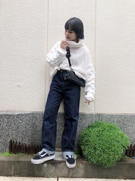 「シンプルおしゃれが好き」｜fumiさん（レディース・151cm）の秋コーディネート