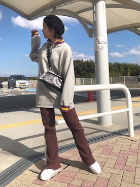 「BIGOTRE」｜fumiさん（レディース・151cm）の秋コーディネート