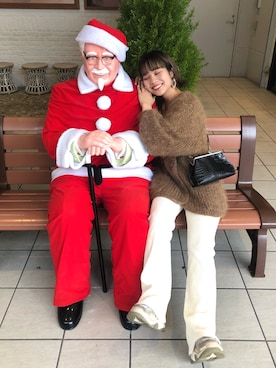 「CLANE（クラネ）のアイテム（トップス）」を使った、fumiさん（レディース・151cm）の冬コーディネート