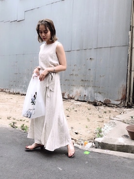 「fifth（フィフス）のアイテム」を使った、fumiさん（レディース・150cm）の夏コーディネート