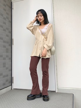 fumiさん（レディース・151cm）の秋コーディネート