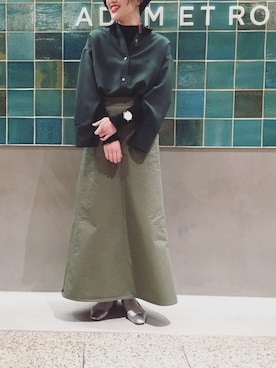 CHARLIEさん（レディース・163cm）の冬コーディネート