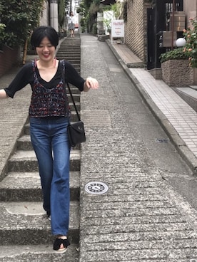 CHARLIEさん（レディース・163cm）の夏コーディネート