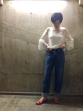 CHARLIEさん（レディース・163cm）の夏コーディネート