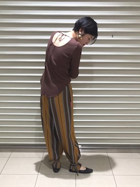 CHARLIEさん（レディース・163cm）の夏コーディネート