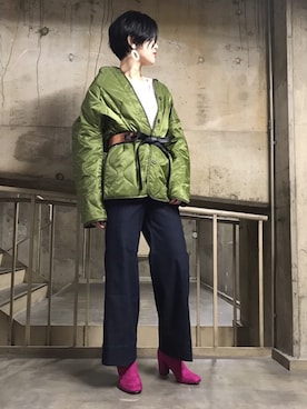 CHARLIEさんの（Alpha Industries | アルファインダストリーズ）を使ったコーディネート