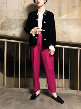 CHARLIEさん（レディース・163cm）の秋コーディネート