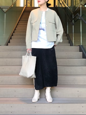 CHARLIEさん（レディース・164cm）の春コーディネート