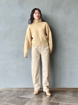 CHARLIEさん（レディース・164cm）の冬コーディネート