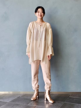 CHARLIEさん（レディース・164cm）の冬コーディネート