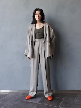 CHARLIEさん（レディース・164cm）の冬コーディネート