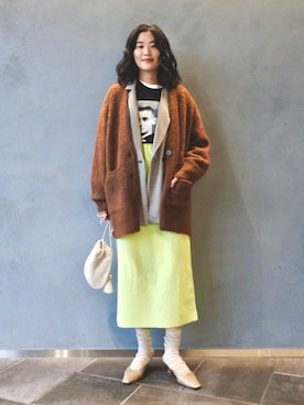 CHARLIEさん（レディース・164cm）の冬コーディネート