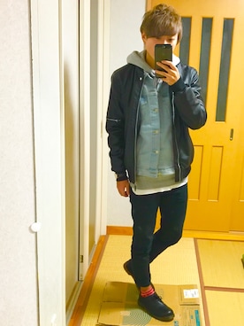 ひろのすけ☆さん(メンズ・175cm)の春コーディネート