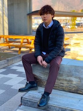 ちーさん（メンズ・169cm）の冬コーディネート