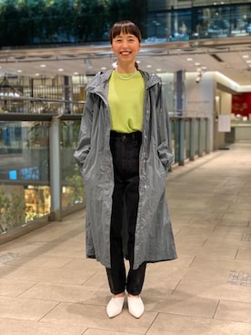 「RECOMMEND  ITEM STYLING」｜「アイテム（パンプス）」を使った、narumiさん（レディース・158cm）の春コーディネート