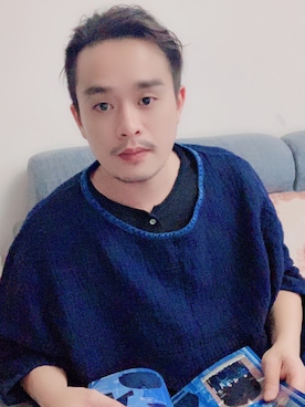 「BLACK SIGN（ブラックサイン）のアイテム（トップス）」を使った、Mr_Huangさん（メンズ・171cm）の春コーディネート