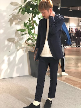 soumaさん（メンズ・170cm）の秋コーディネート