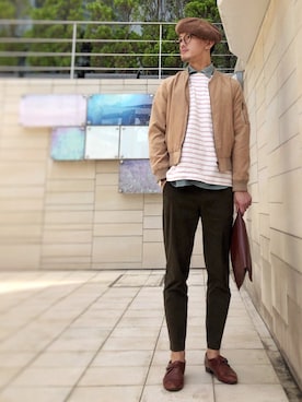 「ODETTE E ODILE（オデットエオディール）のアイテム」を使った、Hiro.さん（メンズ・170cm）の春コーディネート