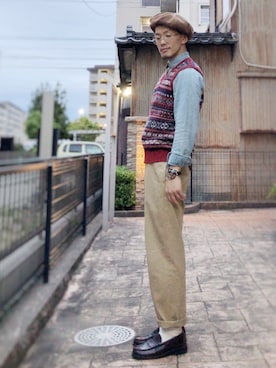 「アイテム（ブレスレット）」を使った、Hiro.さん（メンズ・170cm・30代）の春コーディネート