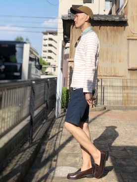 「アイテム（ブレスレット）」を使った、Hiro.さん（メンズ・170cm・30代）の夏コーディネート