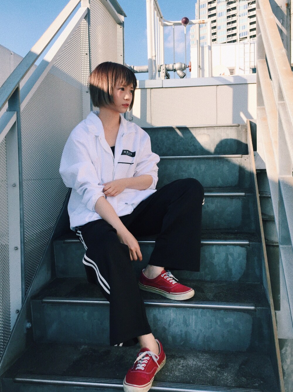 やすだちひろ 髪型 ショート