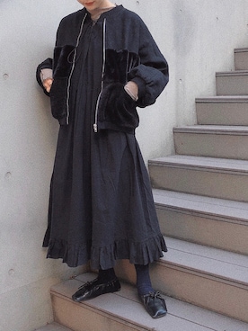 miokaさん（レディース・162cm）の冬コーディネート