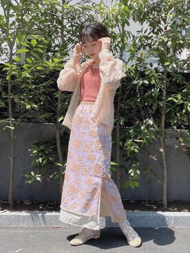 miokaさん（レディース・162cm）の春コーディネート