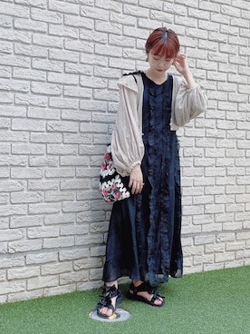 miokaさん（レディース・162cm）の夏コーディネート