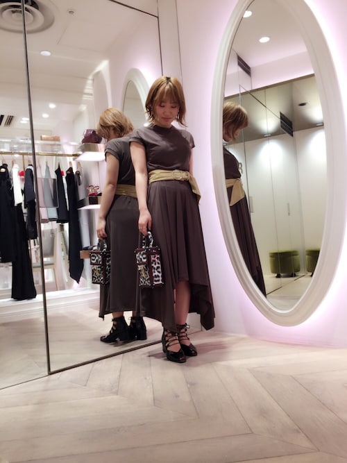 Furfur ルミネエスト新宿店 Furfurルミネエスト新宿店 Furfurのワンピースを使ったコーディネート Wear