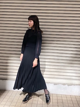 「FURFUR（ファーファー）のアイテム（ワンピース、その他）」を使った、FURFUR ルミネエスト新宿店さん（レディース・160cm）の春コーディネート