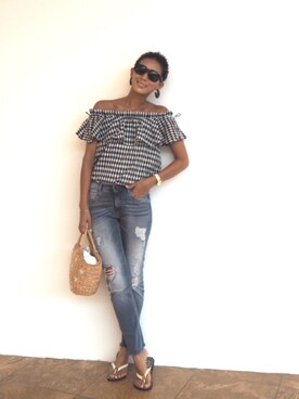 mariko   さん（レディース・170cm）の夏コーディネート