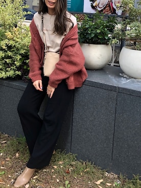 「Tiara（ティアラ）のアイテム（ブーツ）」を使った、mariko   さん（レディース・170cm）の秋コーディネート